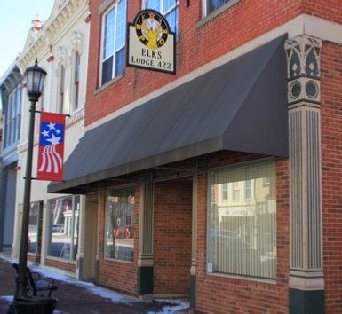 Lodge Front Detail Photo